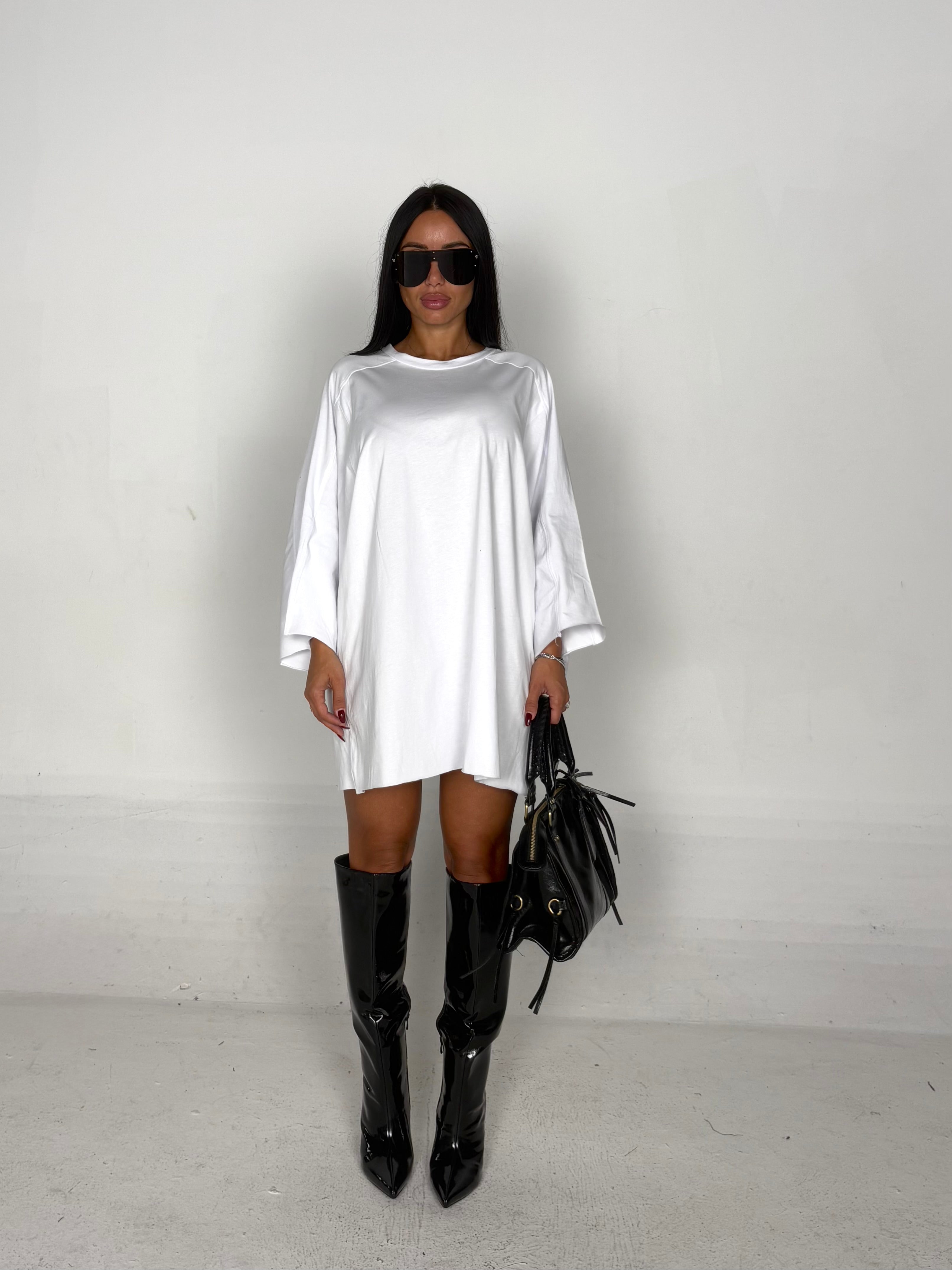 Maglia oversize bianco