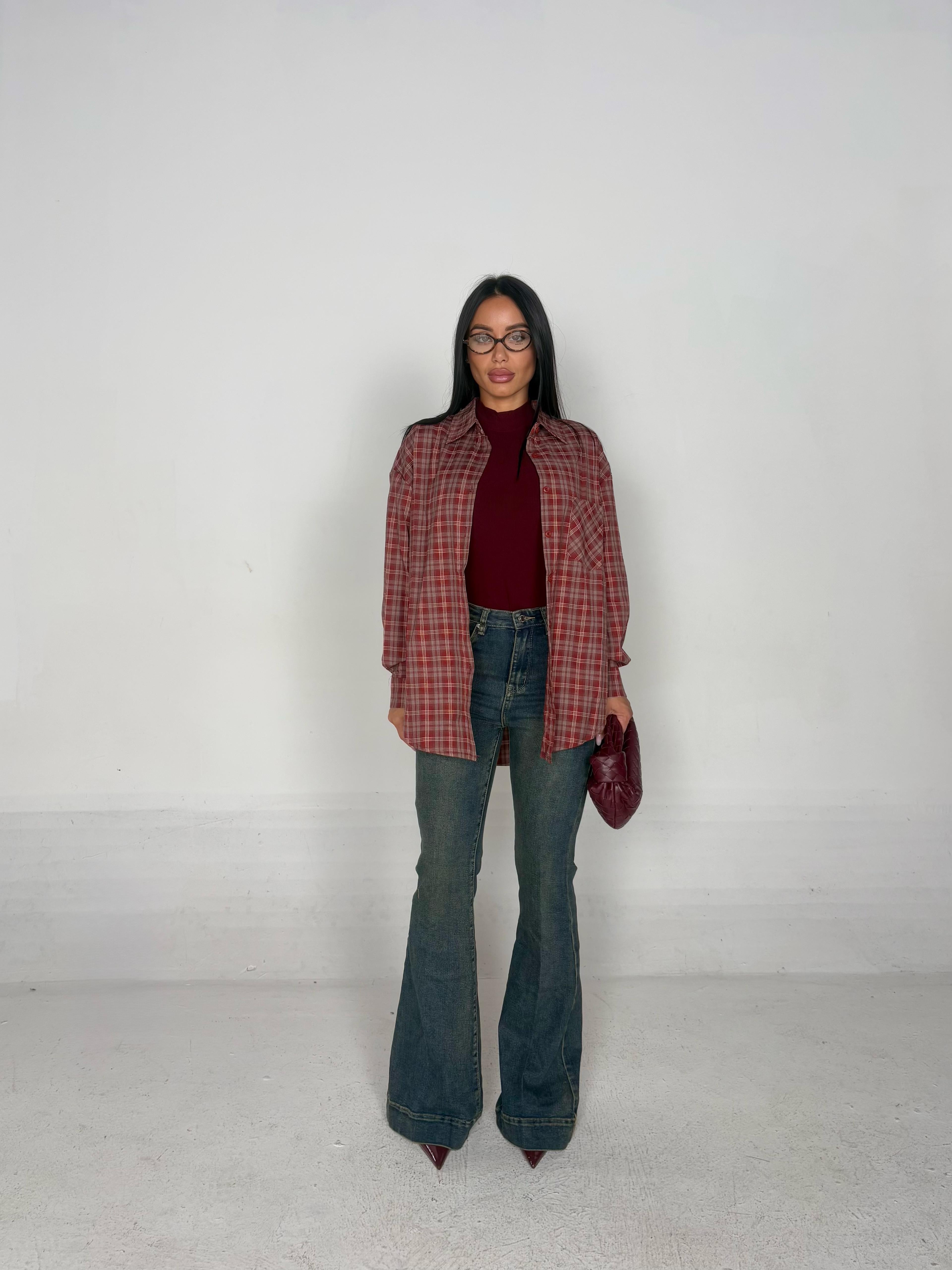 Camicia scozzese CHERRY