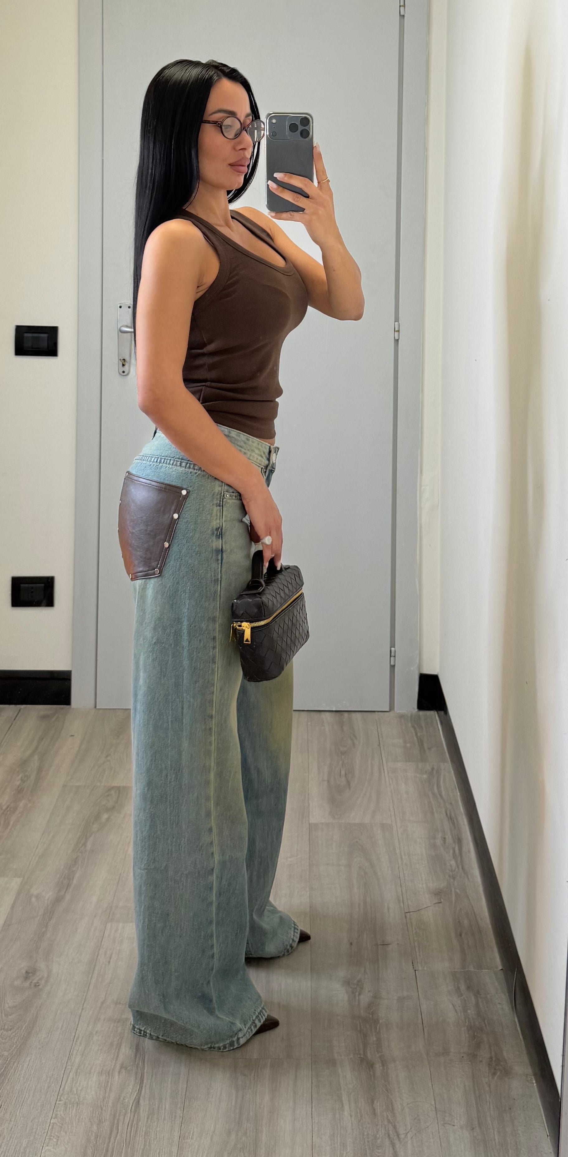 Jeans palazzo A3975