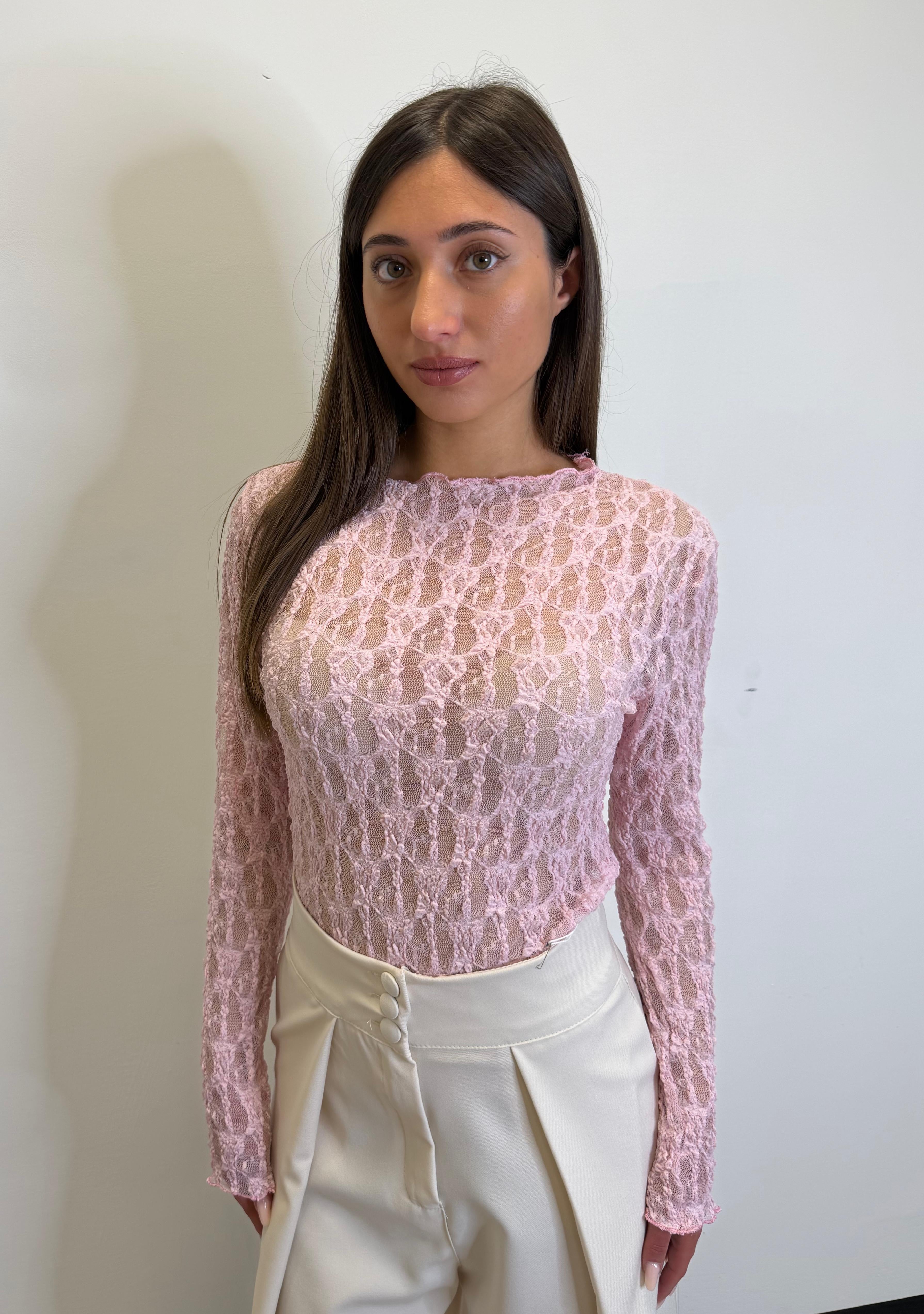 Maglia in pizzo