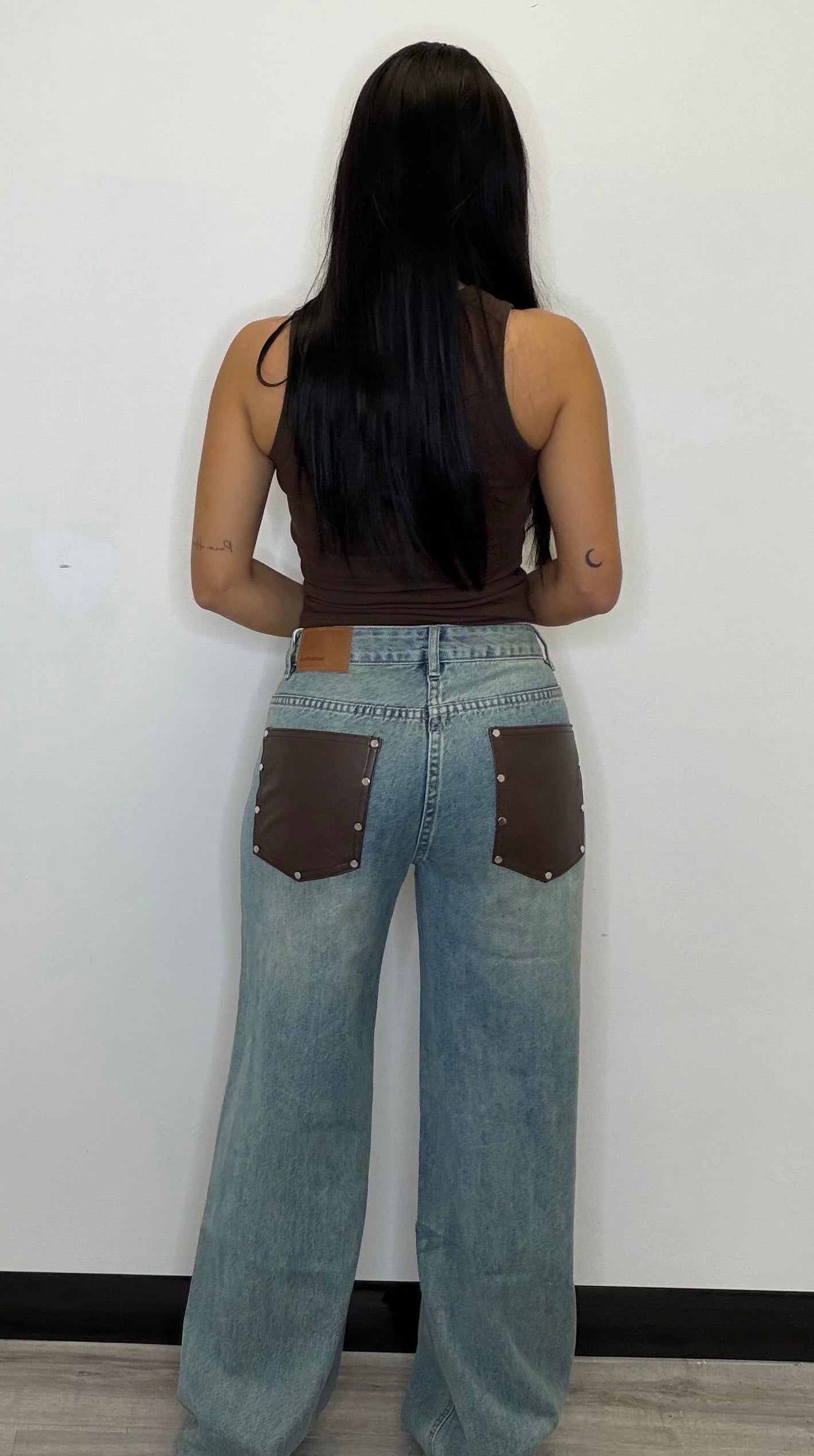 Jeans palazzo A3975