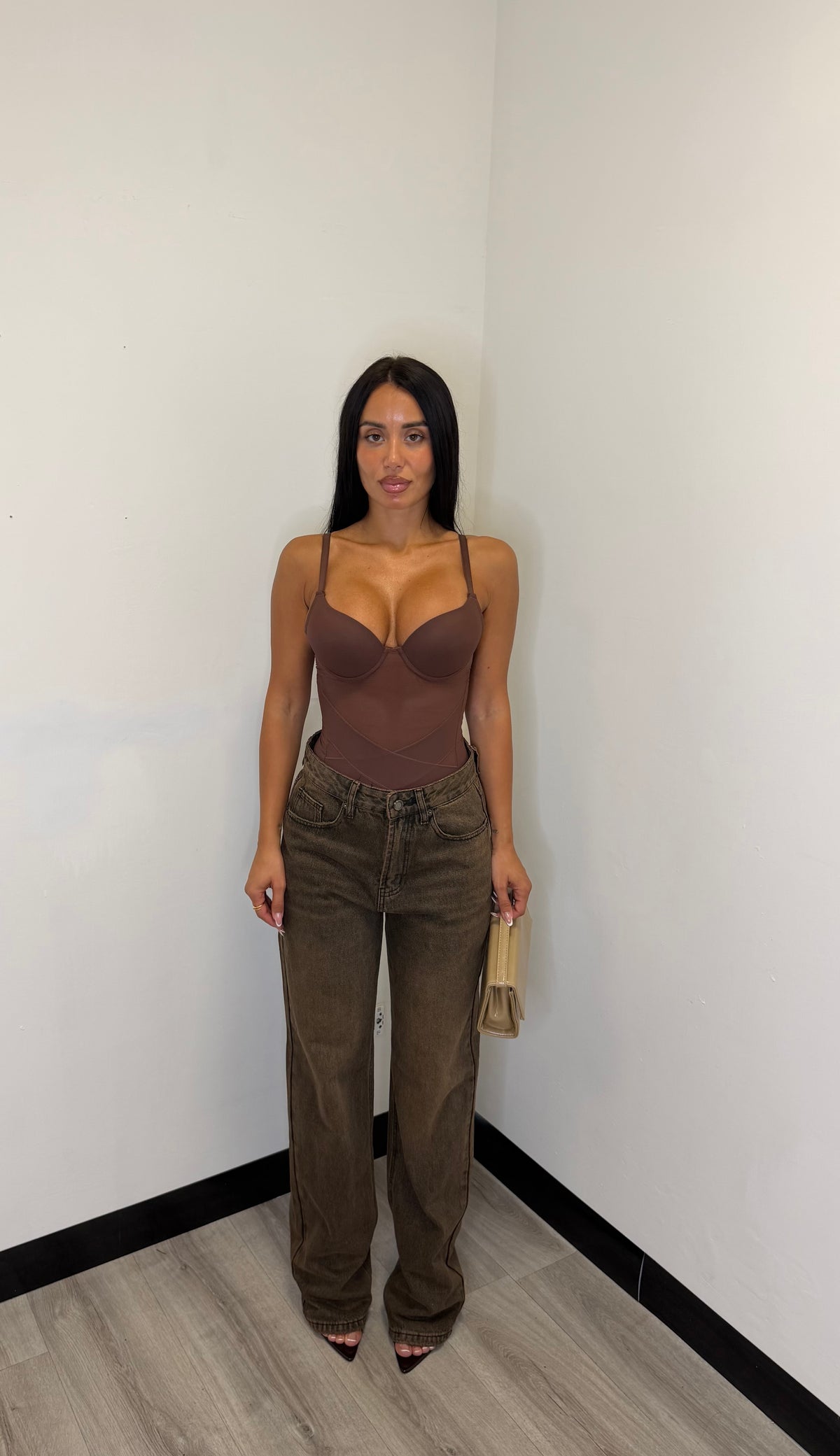 JEANS BROWN VINTAGE