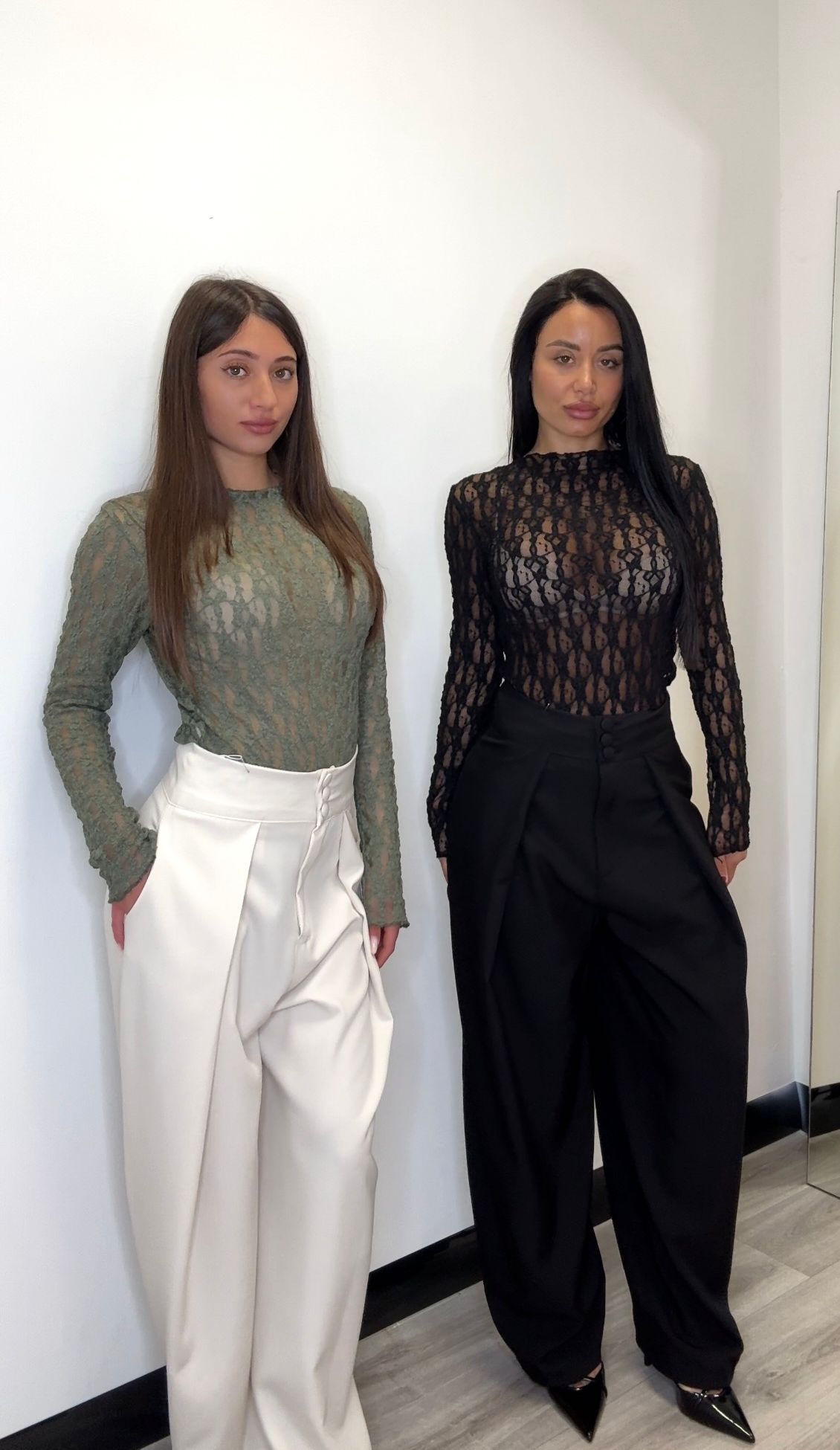 Maglia in pizzo