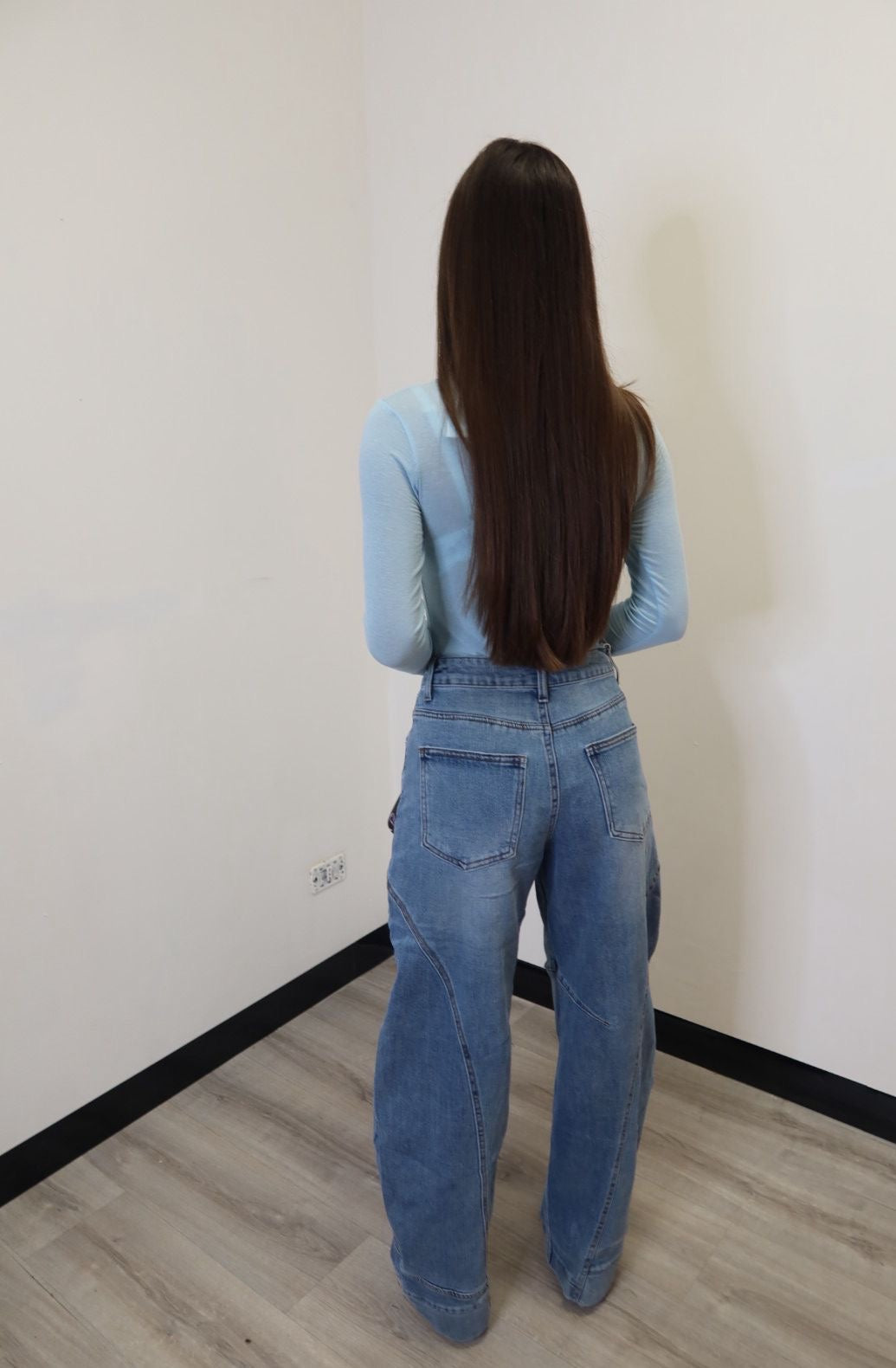 Jeans ballon reverse