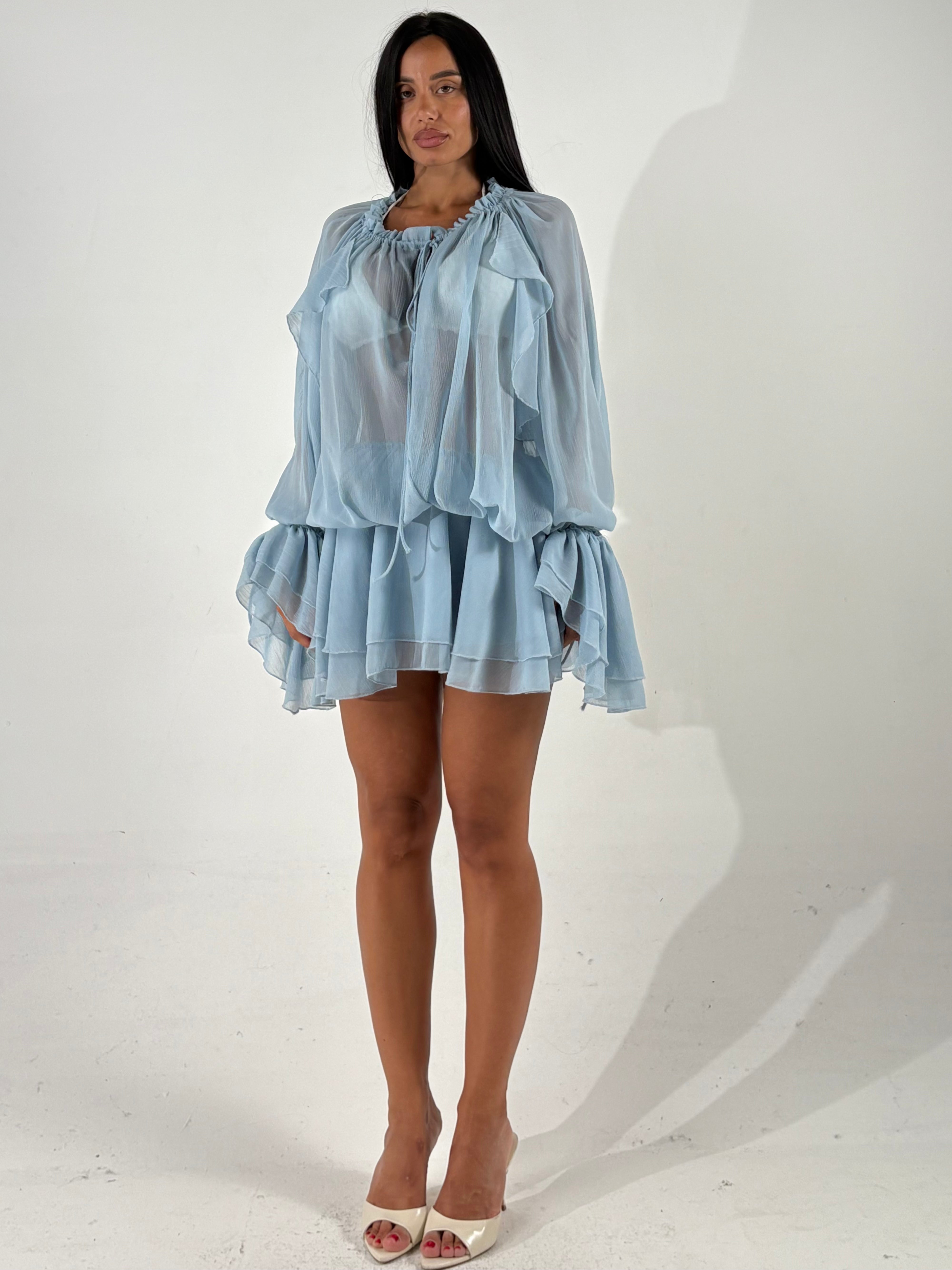 Dress CALIOPE azzurro