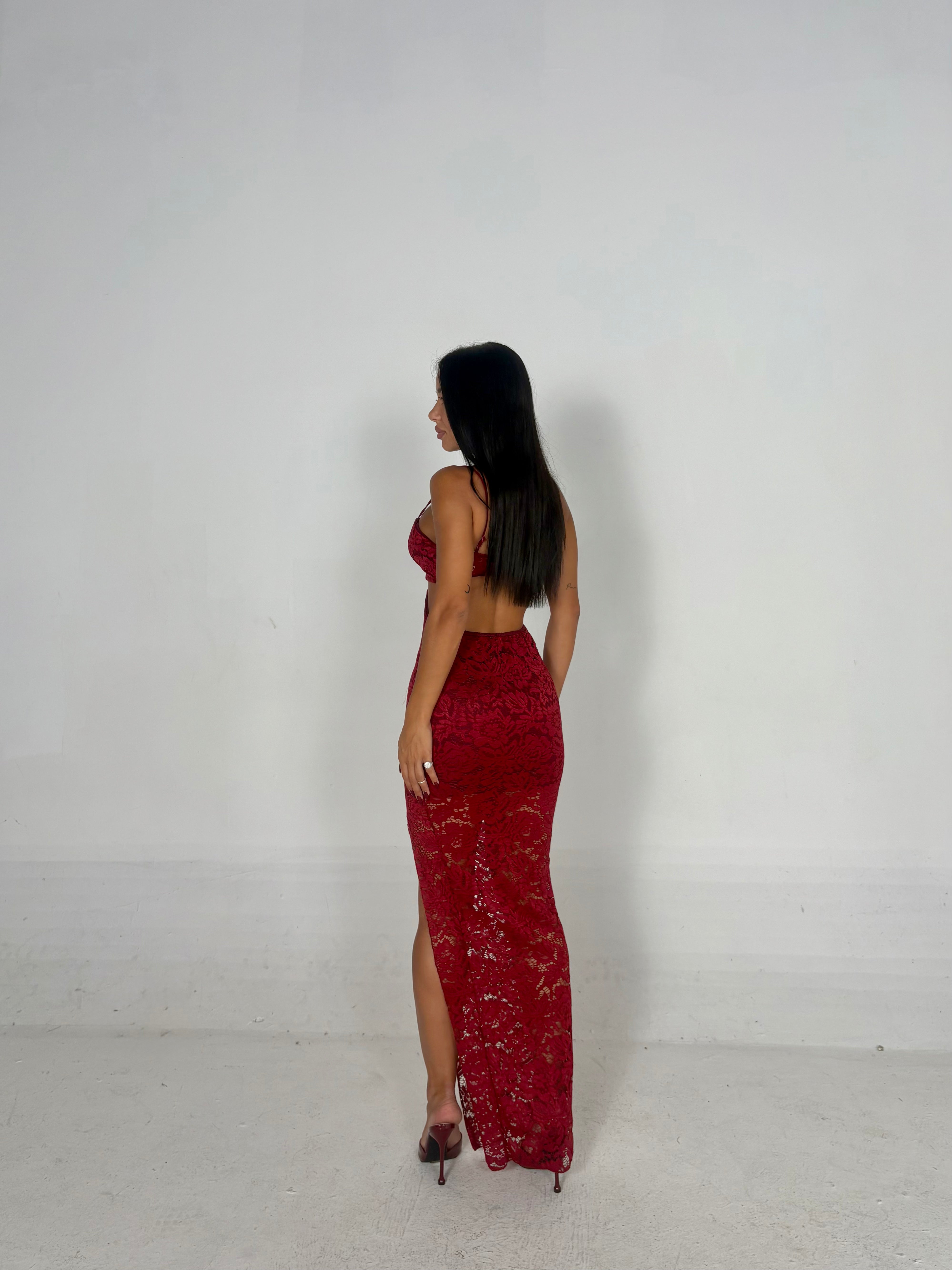 Abito VIVIENNE bordeaux