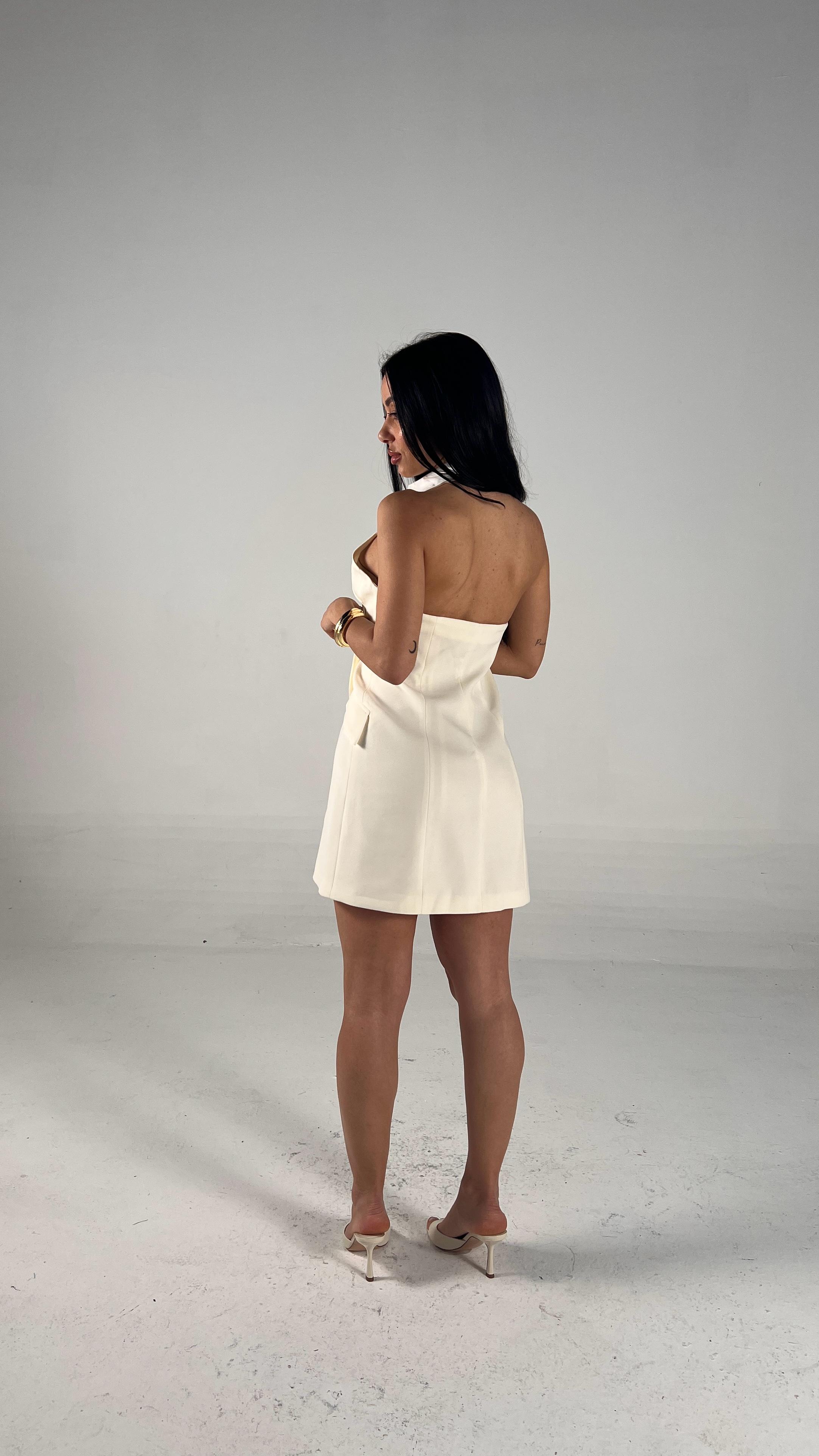 Dress Blazer crema
