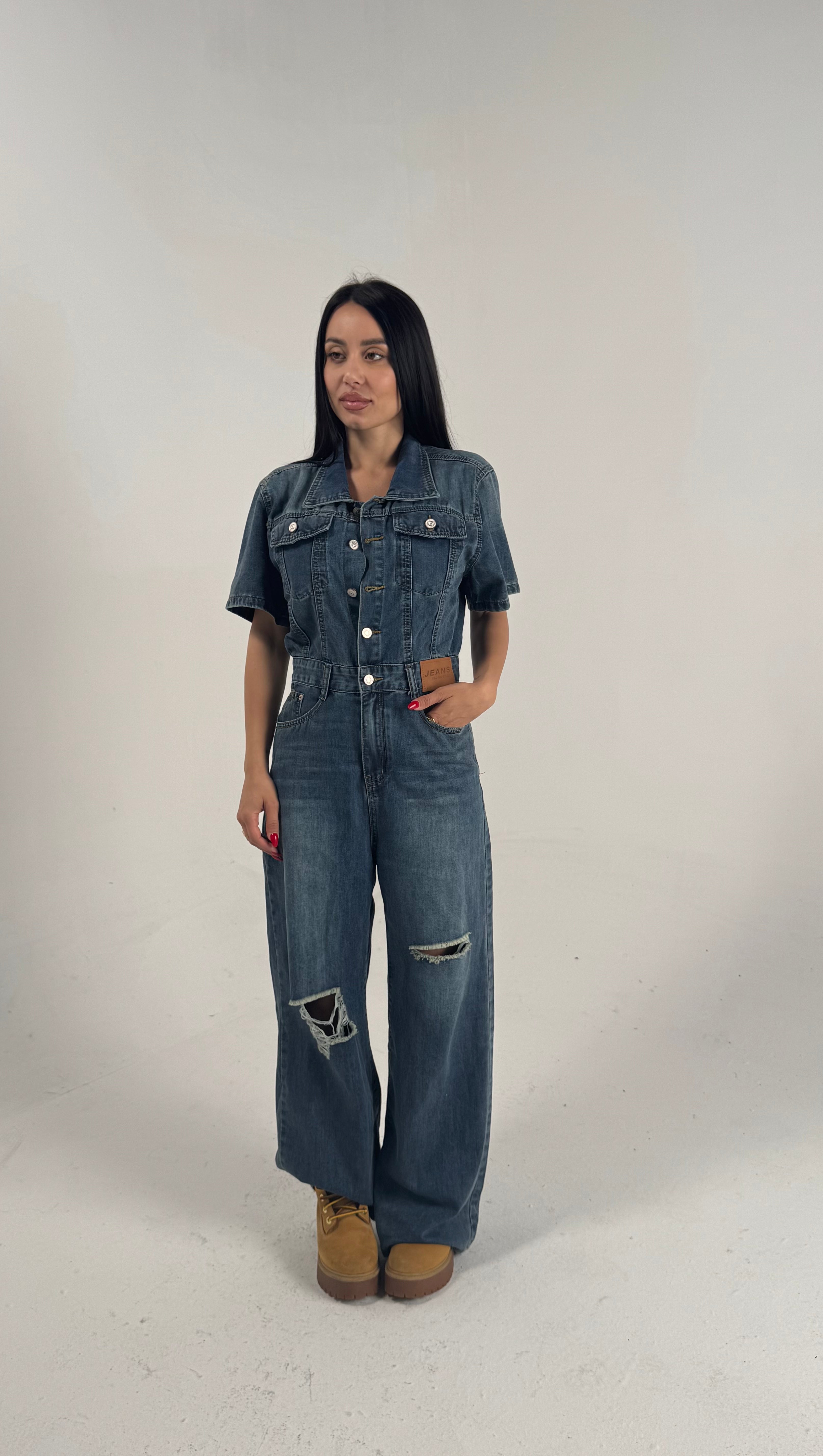 Tuta MONIQUE in denim