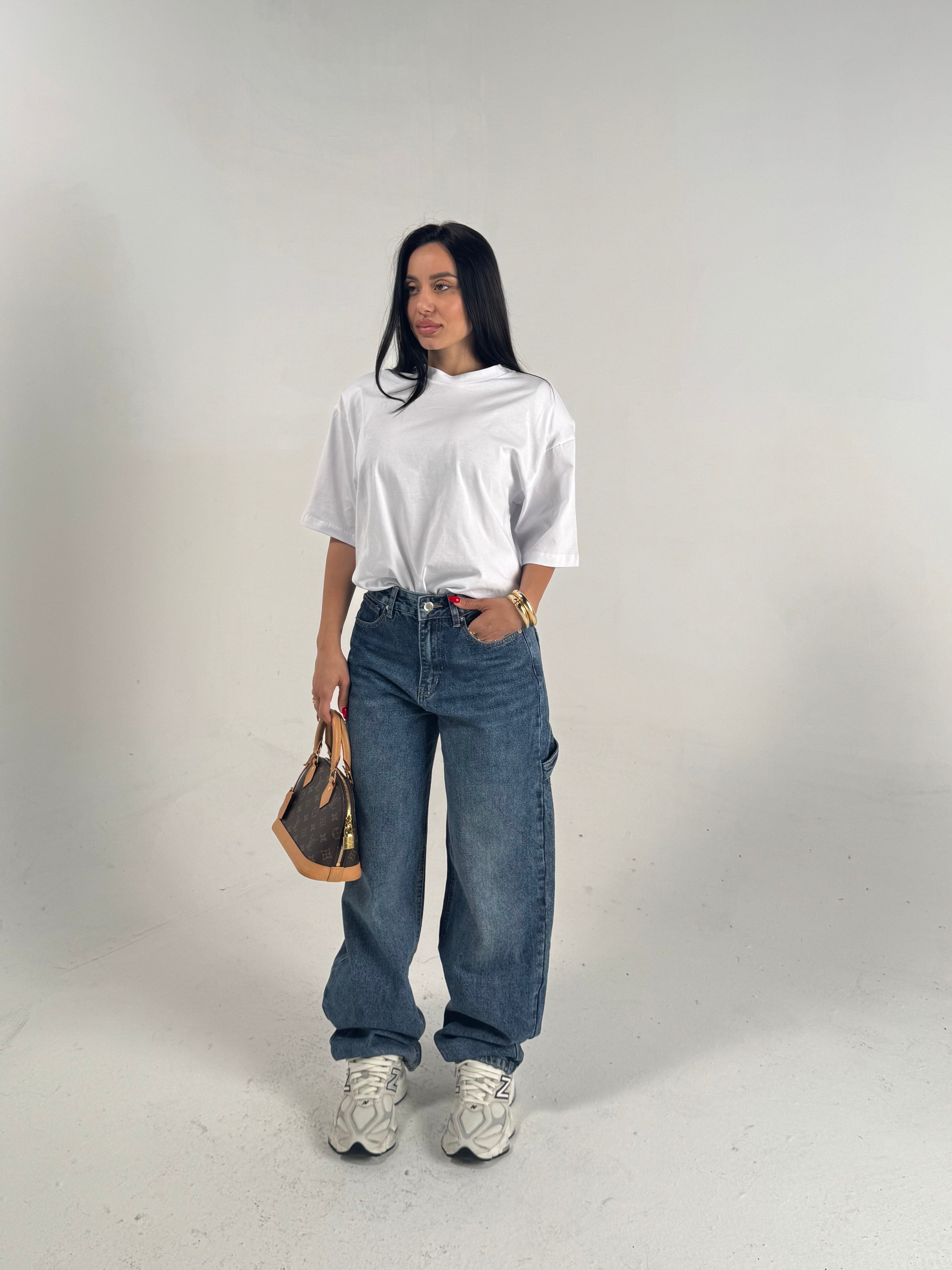 Maglia con spalline