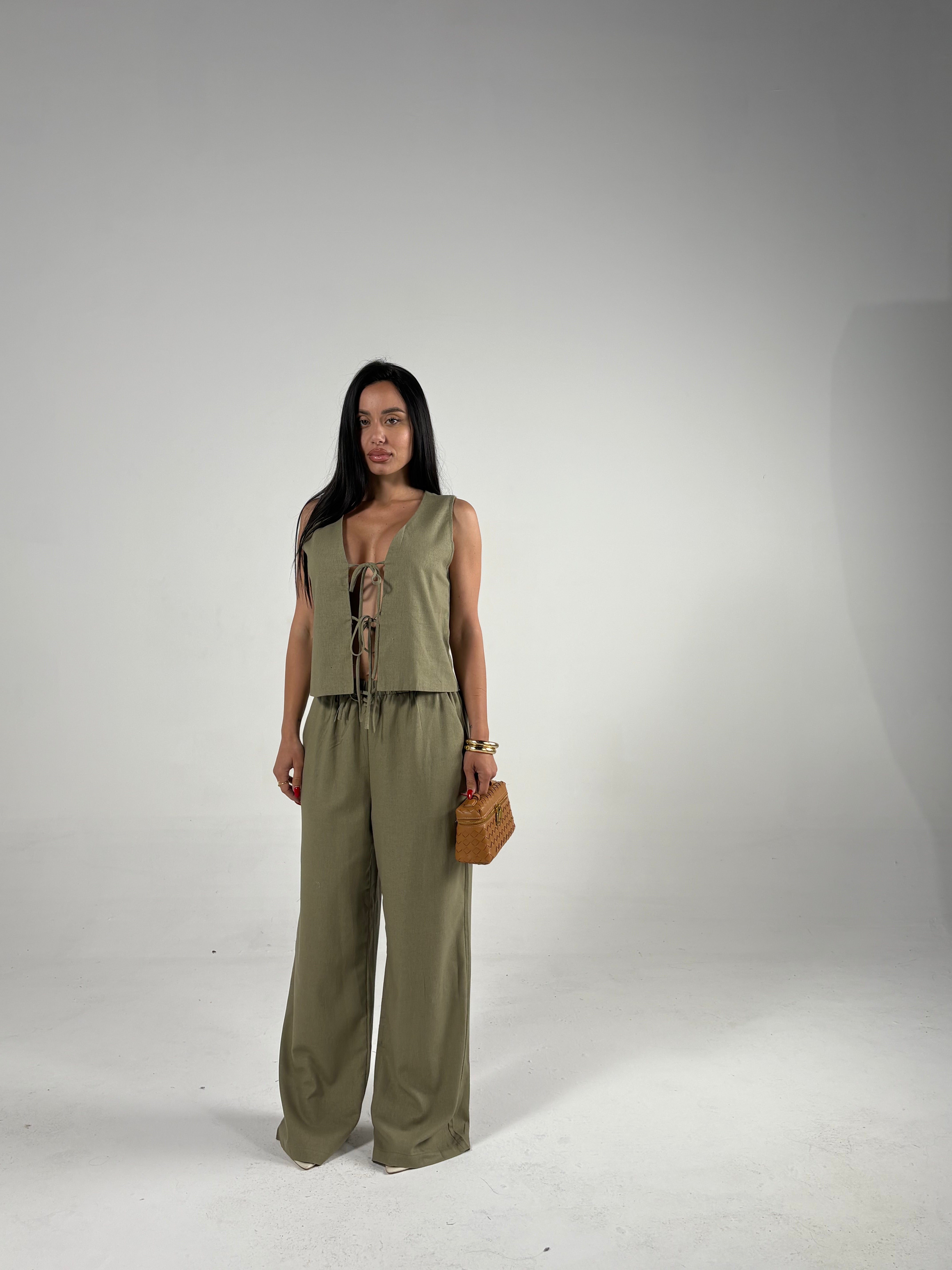 Coordinato LACE verde