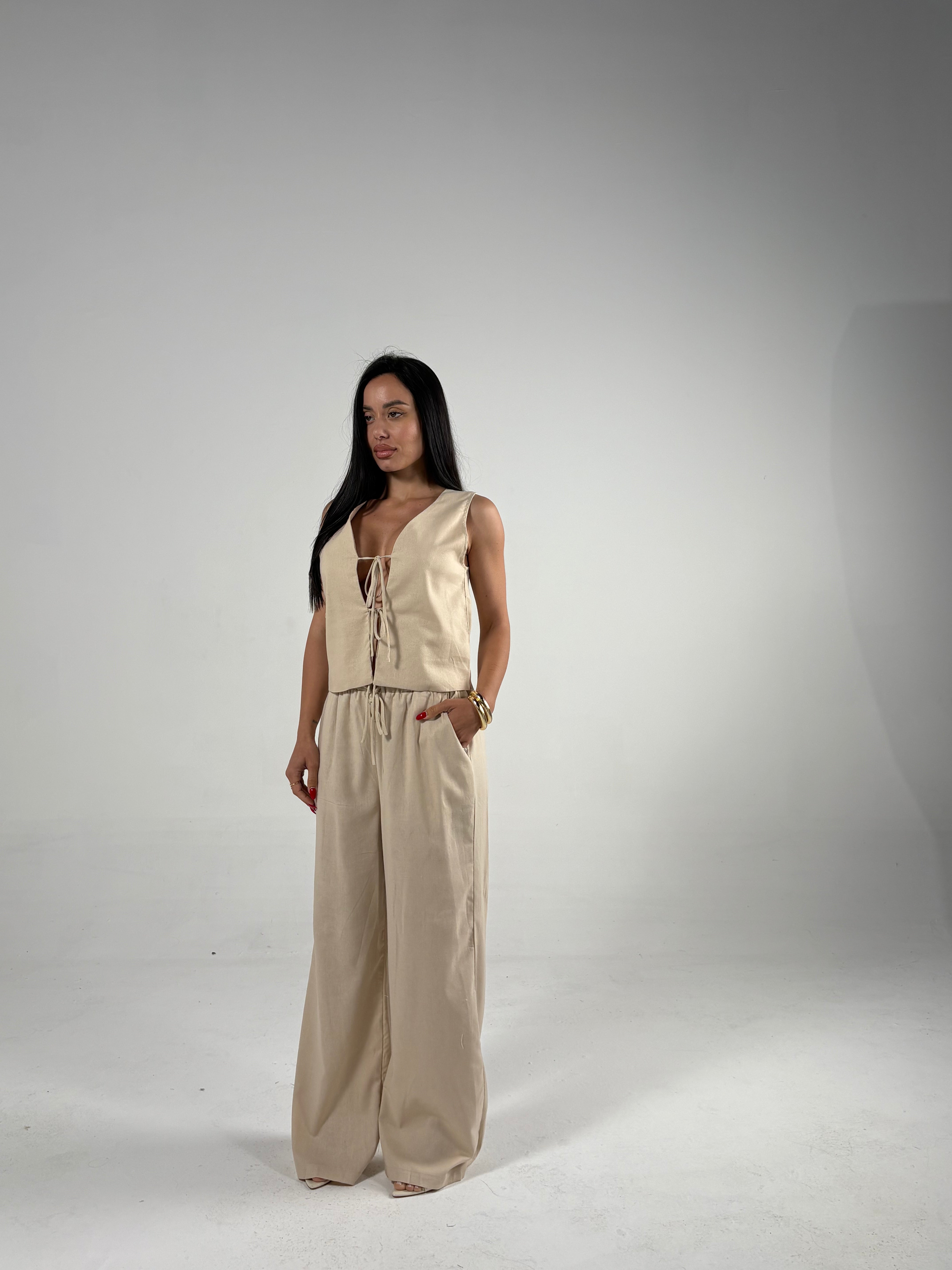Coordinato LACE beige