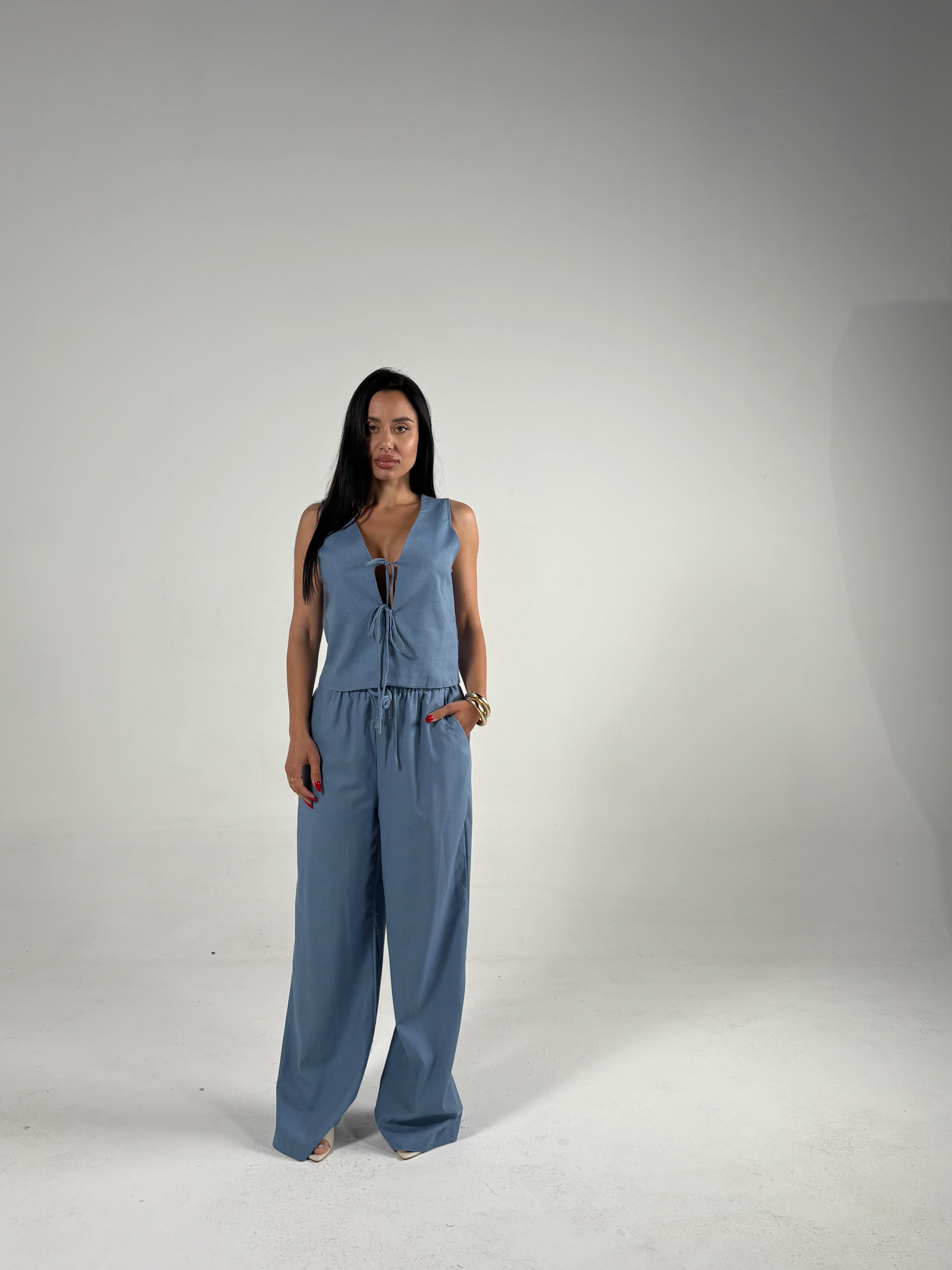 Coordinato LACE azzurro