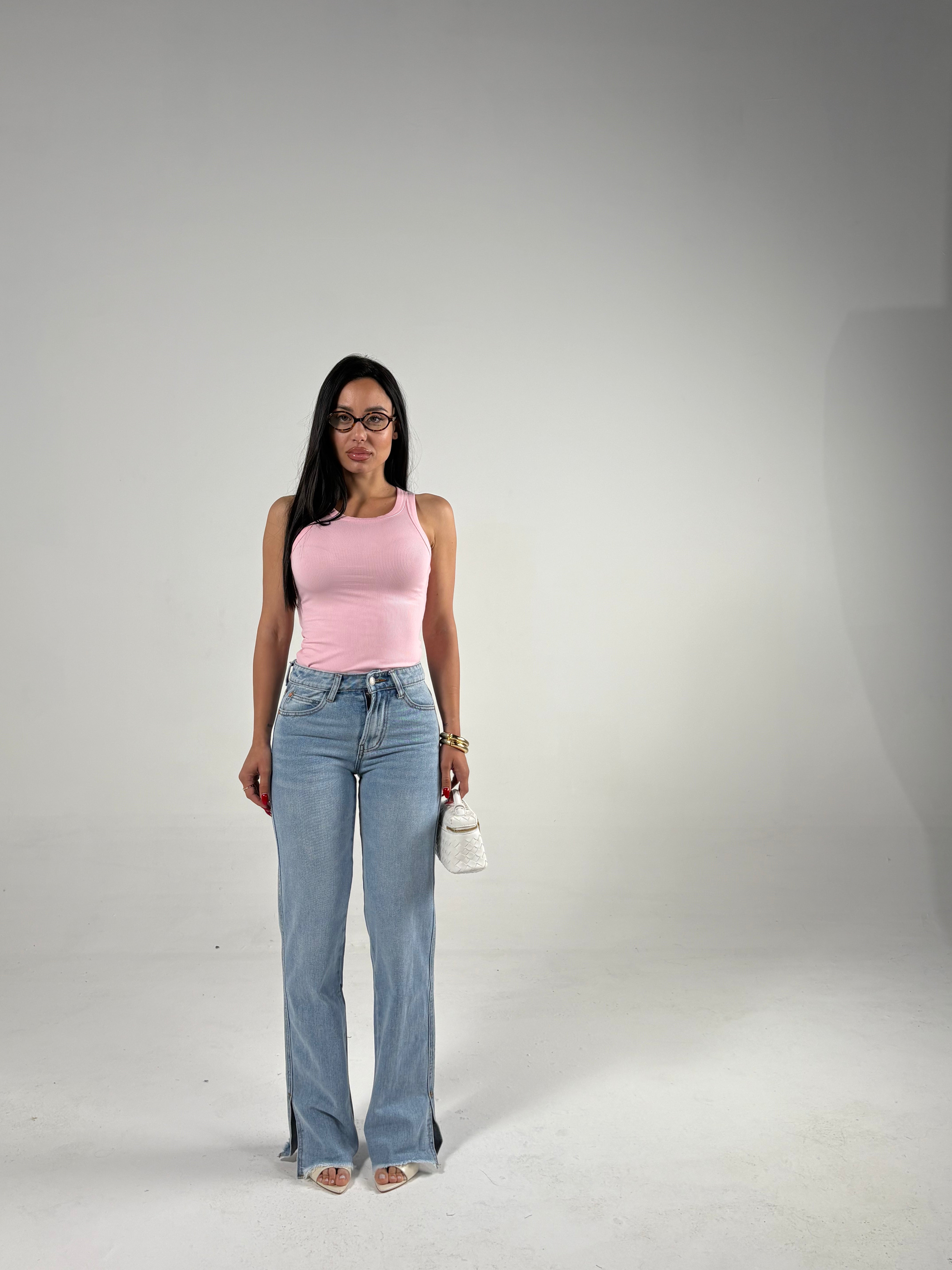 Jeans gamba dritta