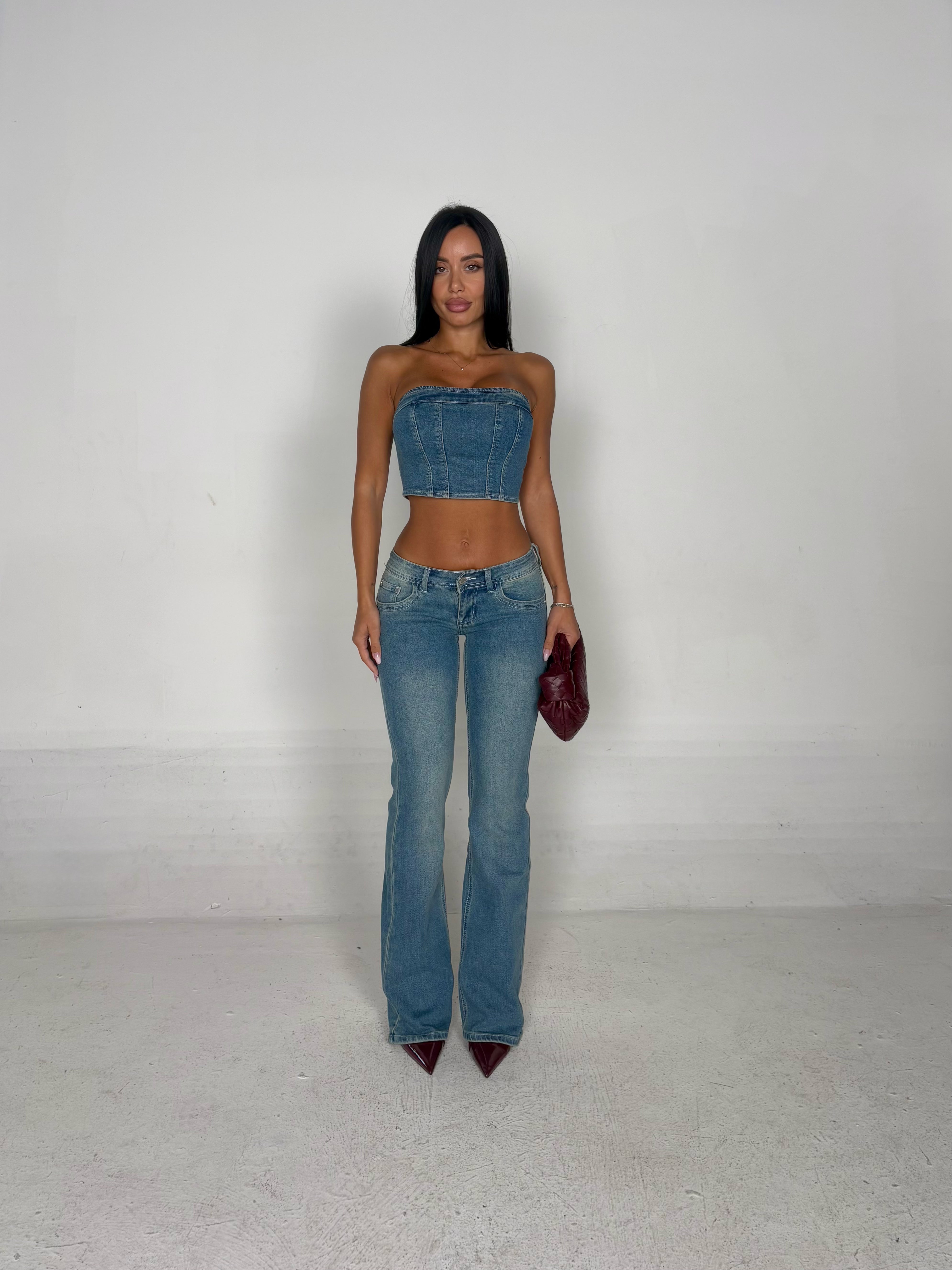 Coordinato in denim