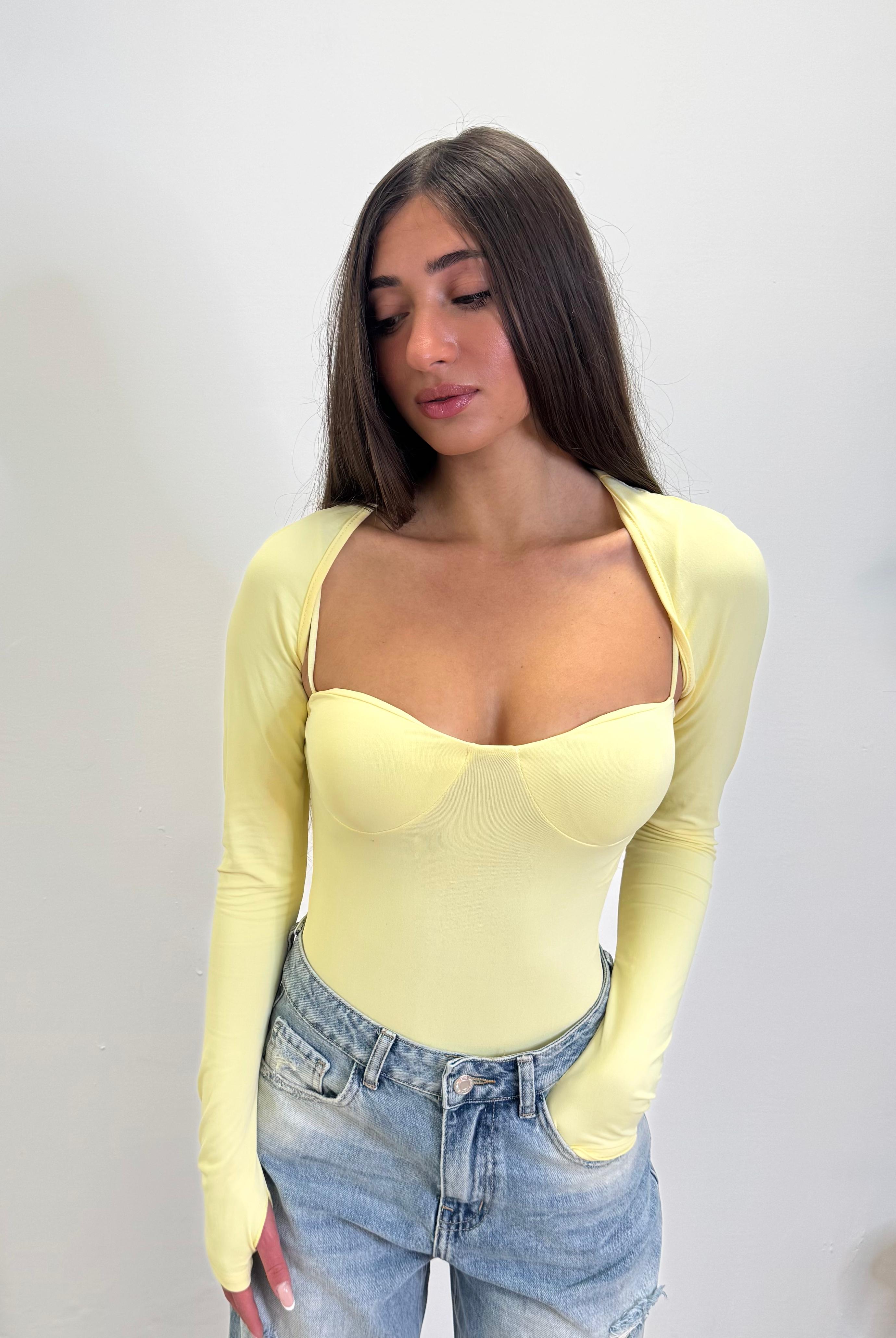 Body con coprispalle