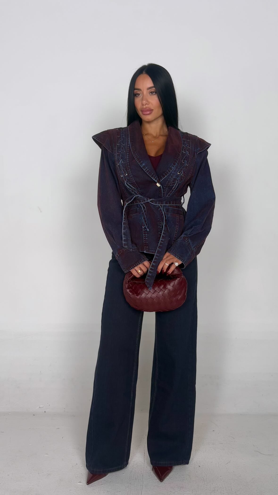 Giacca STRING denim