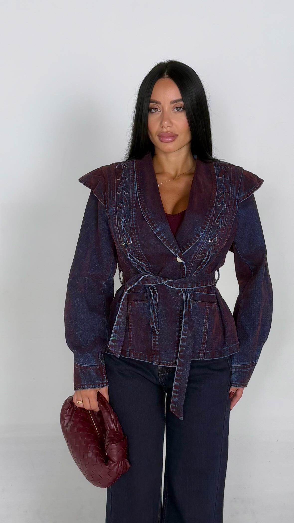 Giacca STRING denim