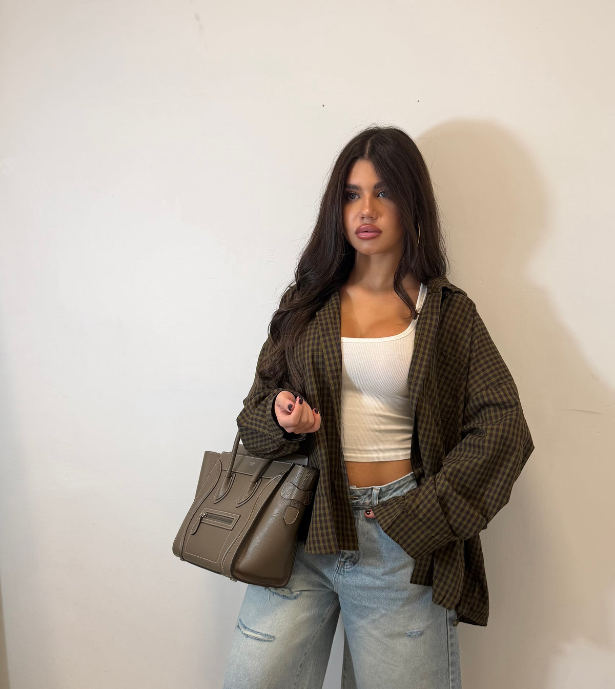 CAMICIA TARTAN HOODED